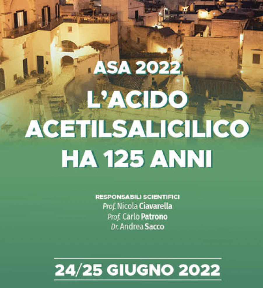 ASA 2022 – L’acido acetilsalicilico ha 125 anni